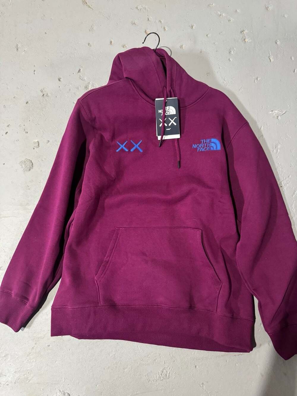 The North Face x KAWS Pullover Hoodie in Pamplona Purple (NF0A7WLIGP5)